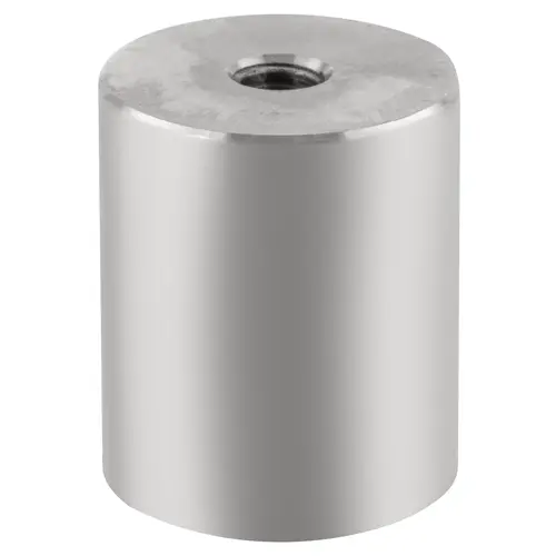 Satin Chrome 1-1/4" Diameter by 1-1/2" Standoff Base