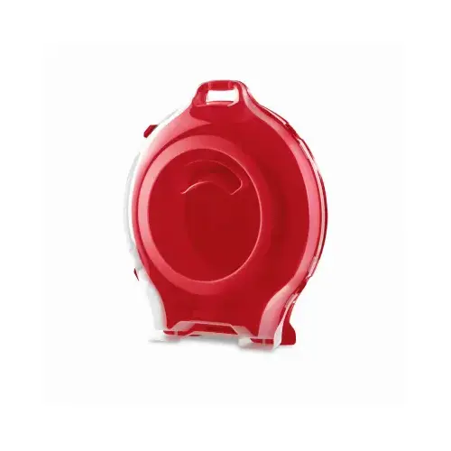 Sterilite 19836606 Wreath Storage Box Clear/Red H X