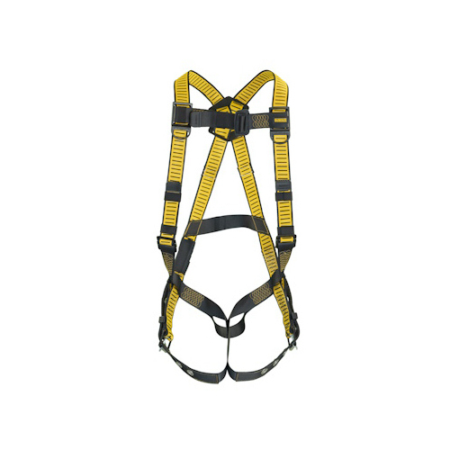 Safety Harness Polyester Tongue Buckle Legs 310 lb. cap. One Size Fits All