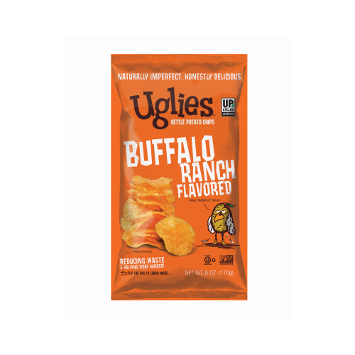 6OZ UGLIES Ranch Chips - pack of 12