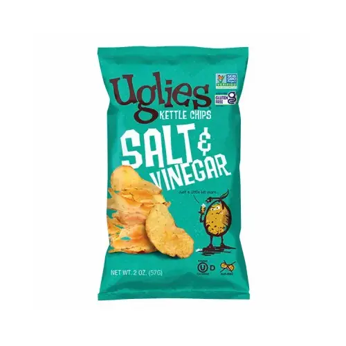 Salt & Vinegar Kettle Chips, 2 oz.