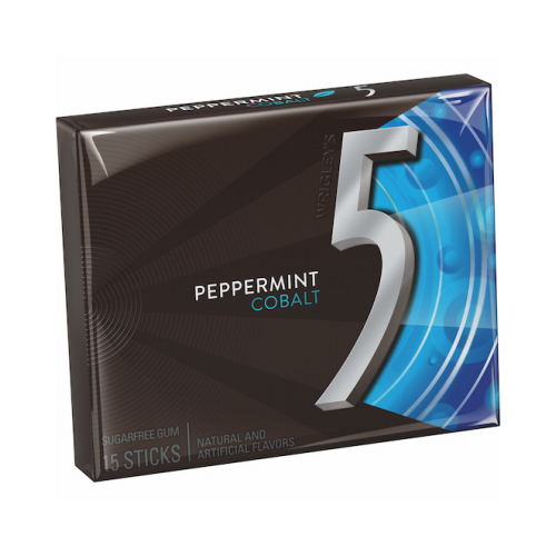 MIDWEST DISTRIBUTION 473642 5 Gum, Cobalt Peppermint, 15 Sticks