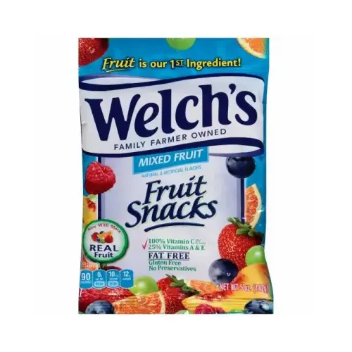 MIDWEST DISTRIBUTION 653513 Fruit Snacks Mixed Fruit, 5 oz.