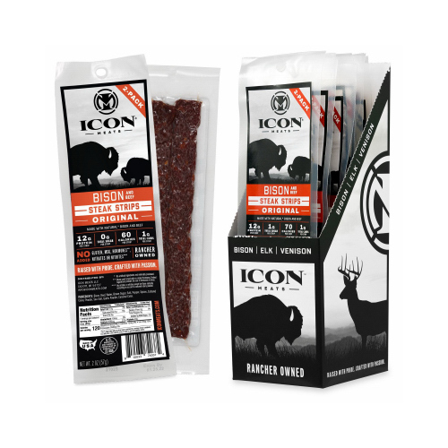 2 oz. Bison Steak Strip, Original