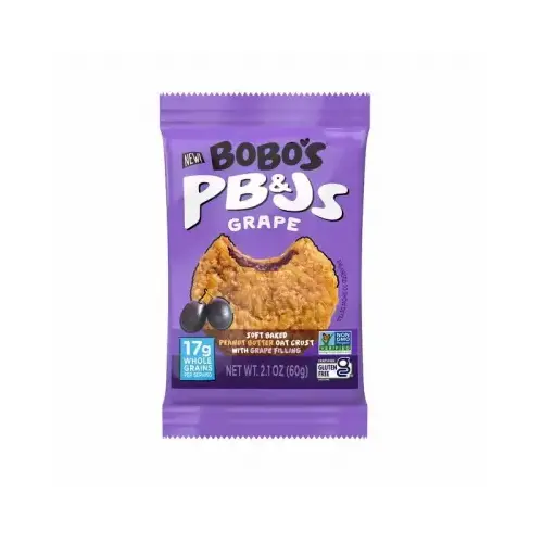 Oat Bars Grape Peanut Butter & Jelly. 2.1 oz.