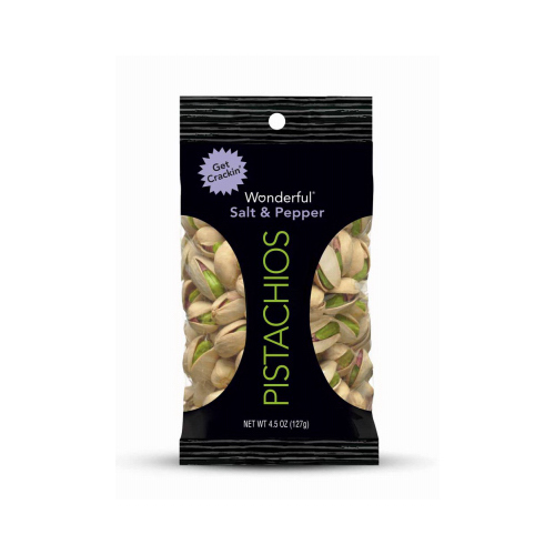 Pistachios, Salt & Pepper, 4.5 oz.