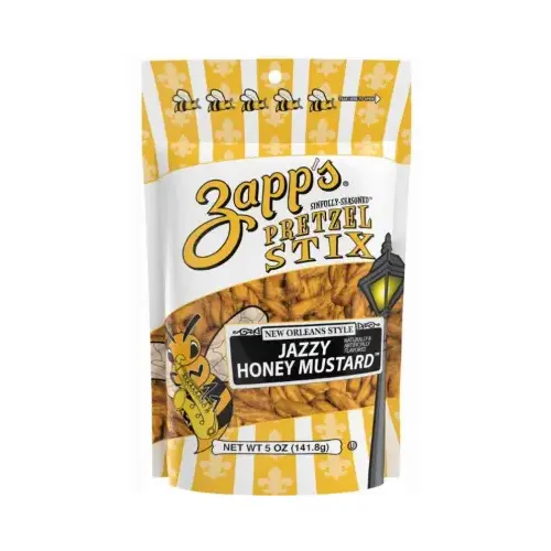 UTZ QUALITY FOODS 27309 Jazzy Honey Mustard Pretzel Sticks, 5 oz.