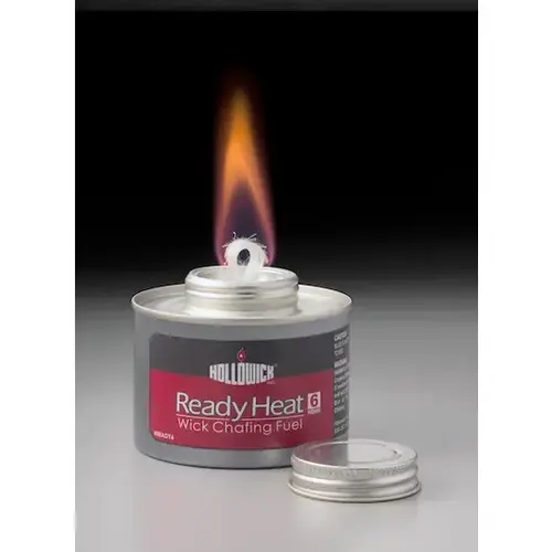 Hollowick Inc. Ready Heat 6 Hr Screw Top Liquid Wick Chafing Fuel, 24 Each, 1 Per Case