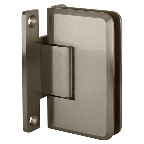 Brushed Nickel Plymouth Series Wall Mount 'H' Back Plate Hinge