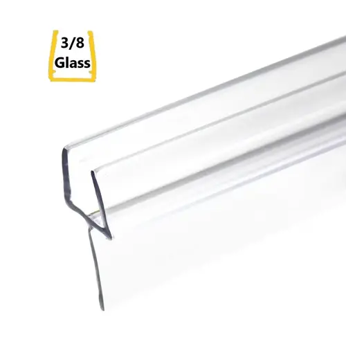 Shower Door Single Fin Seal Clear - 95" Length - pack of 50