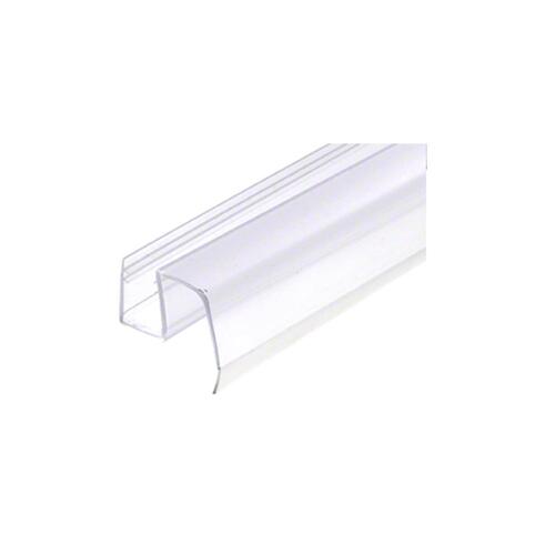 Shower Door Sliding Seal With Drip Rail-3/8" 95" Length 40" Stock Length