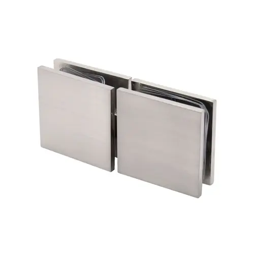 Square 180 degree Glass-To-Glass Operable Transom Clamp Brushed Bronze