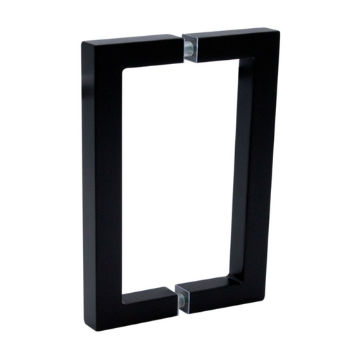 SGS SDQ-012-MBL Square Back to Back Pull Handle-Oil Rubbed Bronze - Matte Black-12"