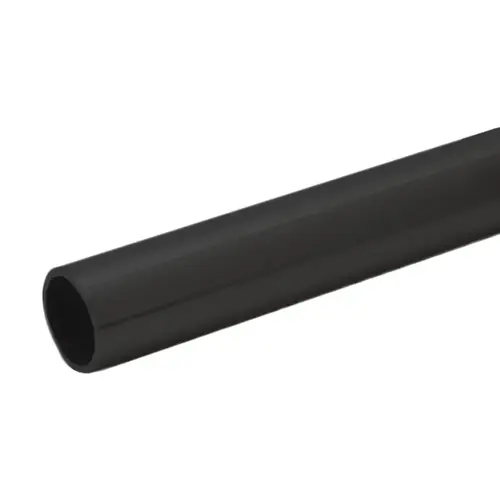 78" Round Shower Support Bar Matte Black