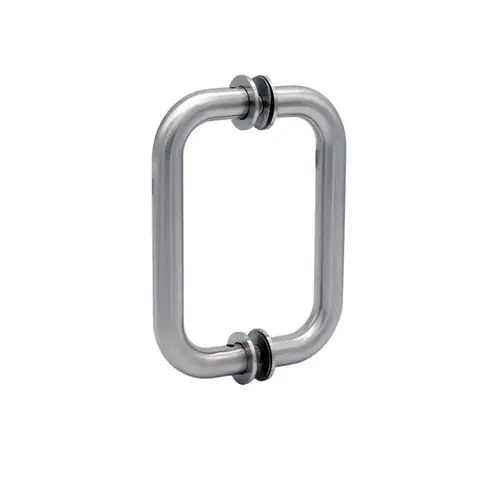 Traditional Back to Back Tubular Pull Handle-Chrome-8"