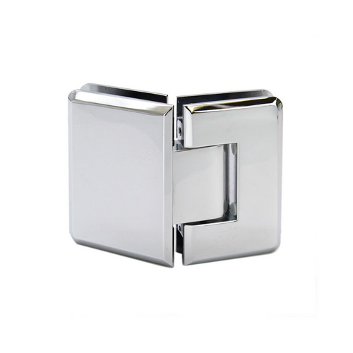 SGS ROY-135-CH 135 degree Glass to Glass Hinge Chrome