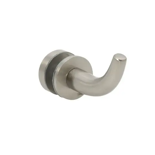 Thru Glass Robe Hook-Polished Nickel