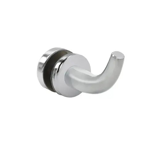 Thru Glass Robe Hook-Chrome