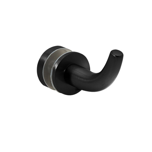 Thru Glass Robe Hook-Oil Rubbed Bronze - Matte Black