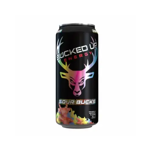BUCKED UP 3021222-XCP12 Sour Bucks Energy Drink - pack of 12