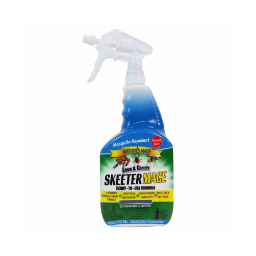 Nature's Mace SKTRTU11001F Mosquito Repellent Ready-to-Use Spray - 40 oz.