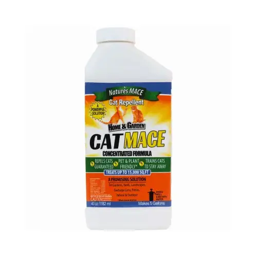 Nature's Mace CATCON992002 Cat Mace Repellant, All Natural, 40 oz. Concentrate Makes 5 Gallons