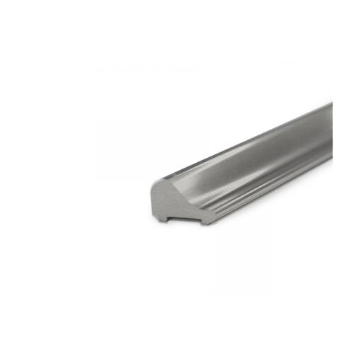 Shower Door Threshold "Tear Drop" Style  24" Length Brushed Nickel - pack of 10