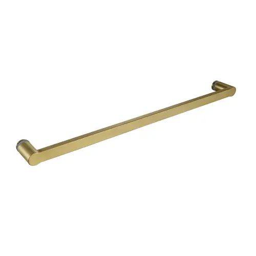 Element Single Sided Towel Bar 24" Center to Center Brushed Gold