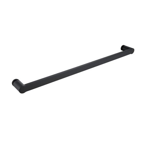 Element Single Sided Towel Bar 24" Center to Center Matte Black