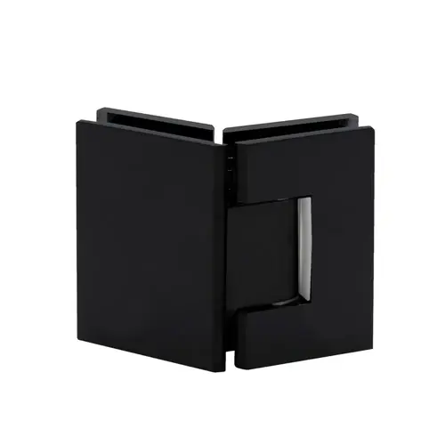 SGS IMP-135-MBL 135 degree Glass to Glass Hinge Matte Black