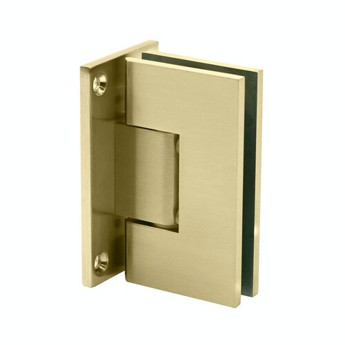 SGS IMP-110-BBR-ONZ Wall to Glass Full Back Plate Hinge Brushed Bronze