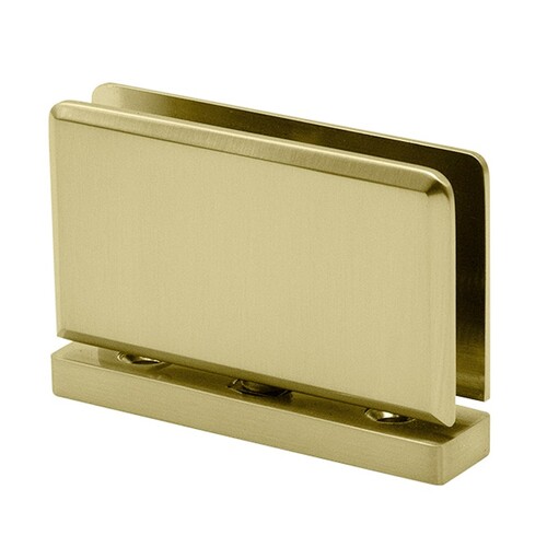 Heavy Duty Beveled Top/Bottom Pivot Hinge Brushed Bronze