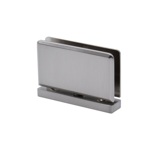 Heavy Duty Beveled Top/Bottom Pivot Hinge-Brushed Nickel