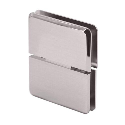 SGS SUPB02T-BN Beveled Glass to Glass Mount Transom Heavy Duty Pivot Brushed Nickel