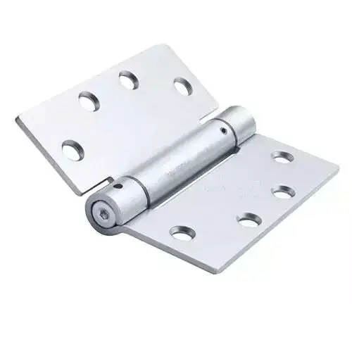 4.5 " x 4.5 " Polished Chrome Surface Mount Removable Pin Squared Hinge