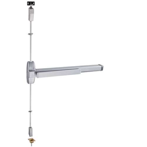 900 Series UL Listed Aluminum 36 in Grade 1 Heavy Duty Surface Vertical Rod Panic Exit Device