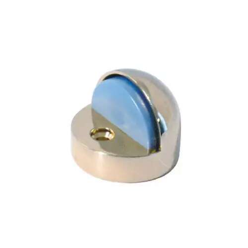 Bright Brass High Dome Floor Mounted Door Stop