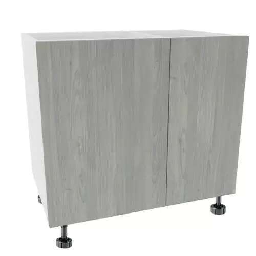Quick Assemble Modern Style, Grey Nordic 30 x 36 " Wall Kitchen Cabinet, 2 Door (30 " W x 12 D x 36 " H)