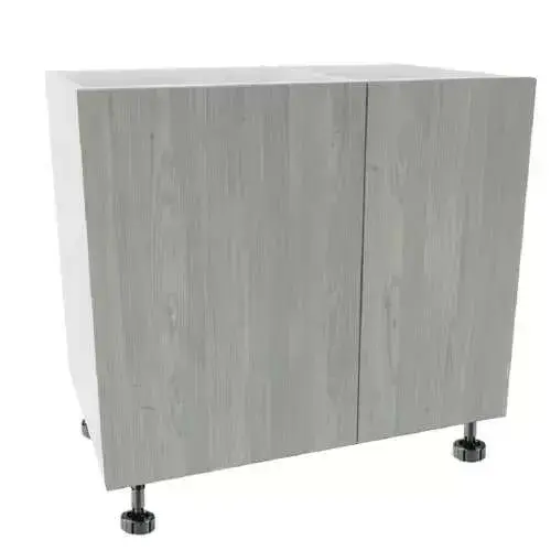 Cambridge Threespine 42W x 34 1/2H x 24D Blind Base Grey Nordic Wood