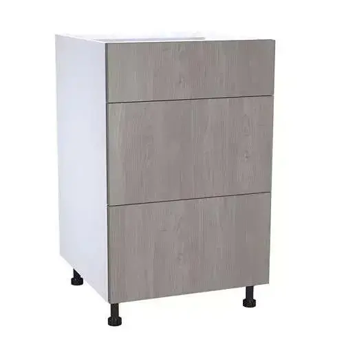 Cambridge Standard 18W x 34-1/2H x 24"D Drawer Base Grey Nordic Wood