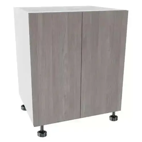 Quick Assemble Modern Style, Grey Nordic 33 x 30 " Wall Kitchen Cabinet, 2 Door (33 " W x 12 D x 30 " H)