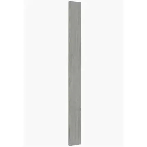 Grey Nordic Slab Style Kitchen Cabinet Filler (3 in W x 0.75 in D x 34.5 in H)