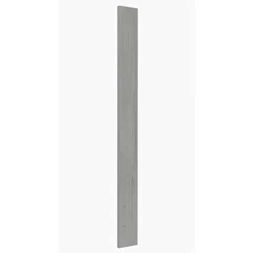 Grey Nordic Slab Style Kitchen Cabinet Filler (3 in W x 0.75 in D x 96 in H)