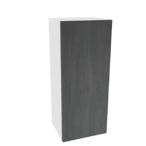 Quick Assemble Modern Style, Carbon Marine 12 x 42 " Wall Kitchen Cabinet (12 " W x 12 D x 42 " H)