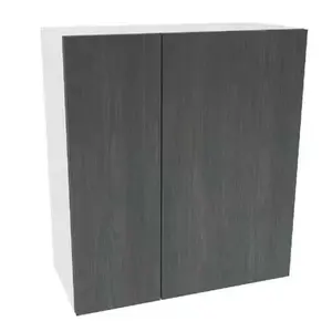Cambridge Quick Assemble Modern Style, Carbon Marine 21 x 42 in. Wall Kitchen Cabinet (21 in. W x 12 D x 42 in. H)