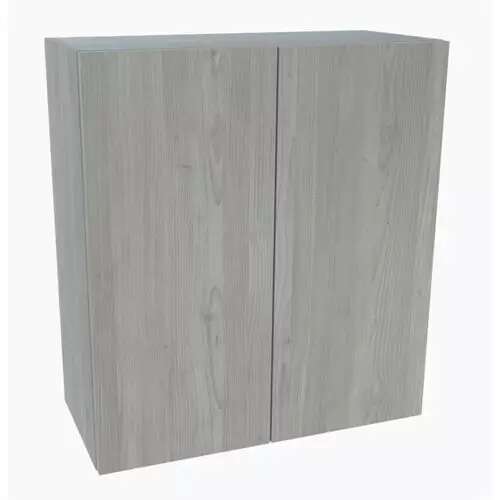 Quick Assemble Modern Style, Grey Nordic 36 x 30 " Wall Kitchen Cabinet, 2 Door (36 " W x 12 D x 30 " H)