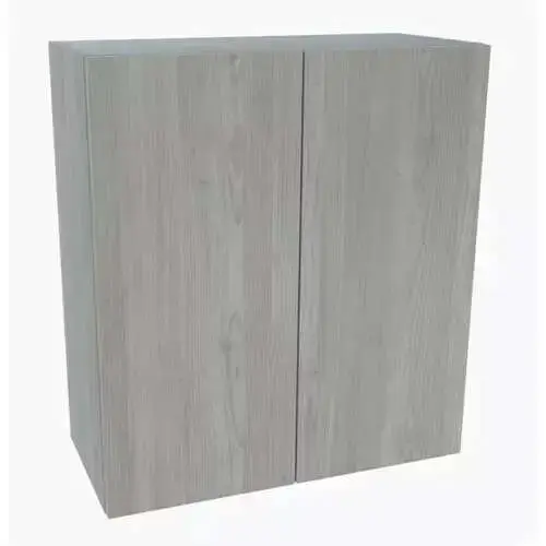 Quick Assemble Modern Style, Grey Nordic 30 x 30 " Wall Kitchen Cabinet, 2 Door (30 " W x 12 D x 30 " H)