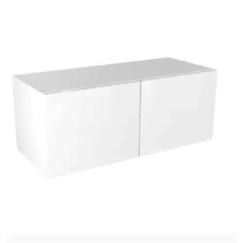 Quick Assemble Modern Style, White Gloss 30 x 12 " Wall Bridge Kitchen Cabinet (30 " W x 12 " D x 12 " H)