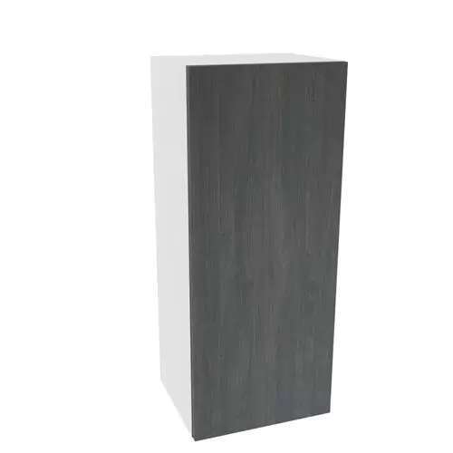 Quick Assemble Modern Style, Carbon Marine 9 x 30 " Wall Kitchen Cabinet (9 " W x 12 D x 30 " H)