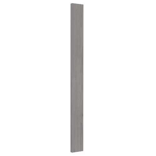Grey Nordic Slab Style Kitchen Cabinet Filler (3 in W x 0.75 in D x 42 in H)